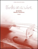 Birds on a Wire Orchestra sheet music cover